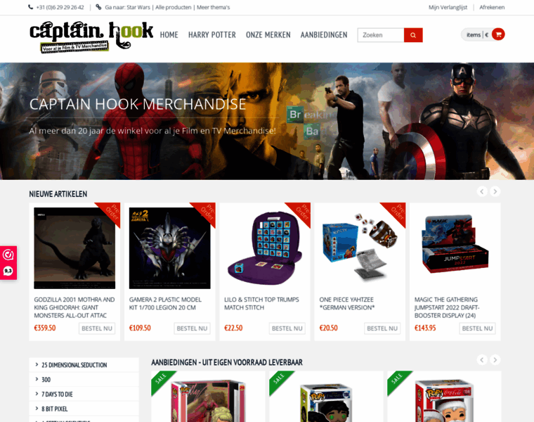 Captain-hook.nl thumbnail