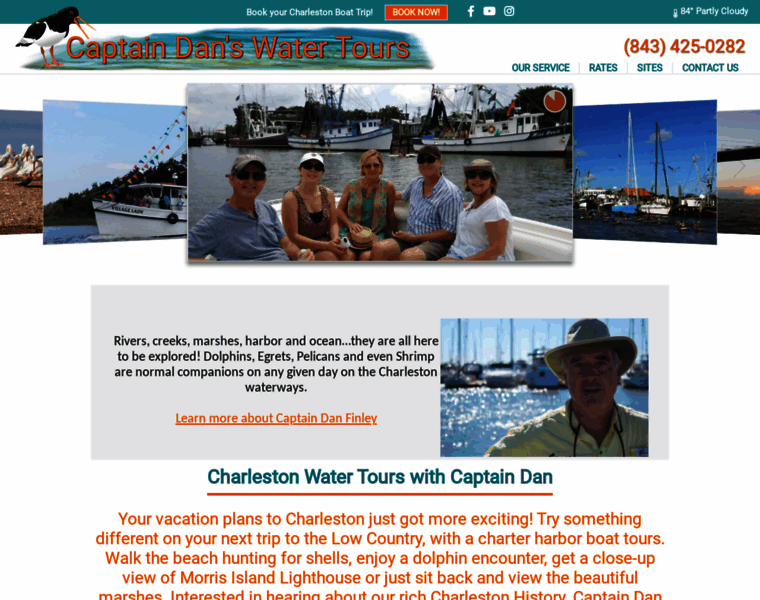 Captaindanswatertours.com thumbnail
