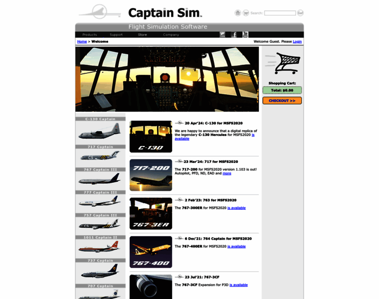 Captainsim.com thumbnail