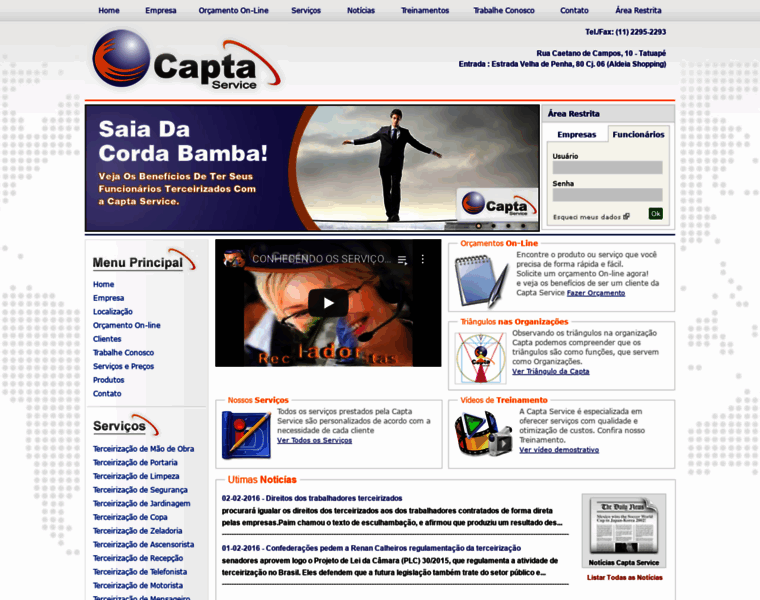 Captaservice.com.br thumbnail