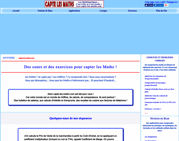 Capte-les-maths.com thumbnail