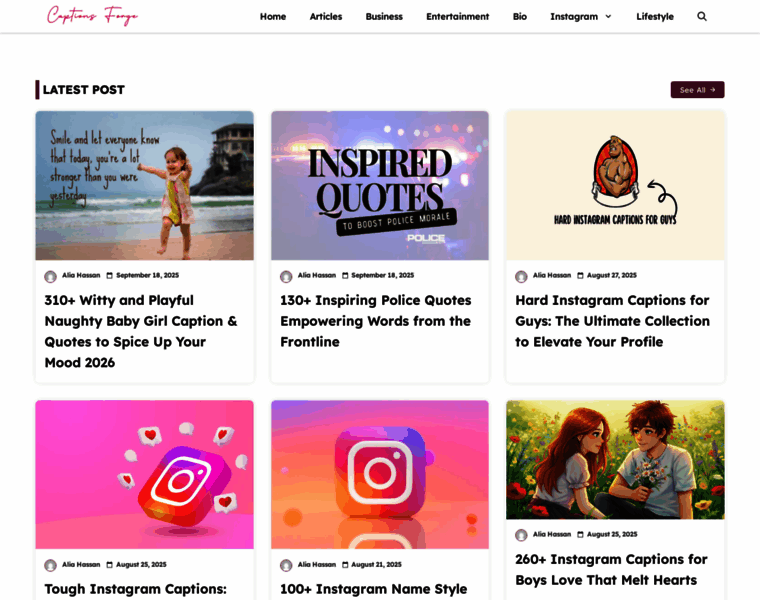 Captionsforge.com thumbnail