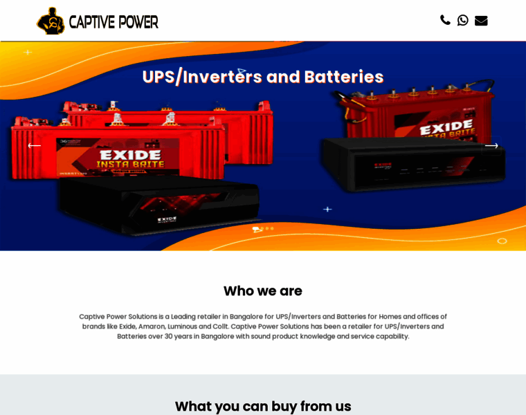Captivepowersolutions.com thumbnail