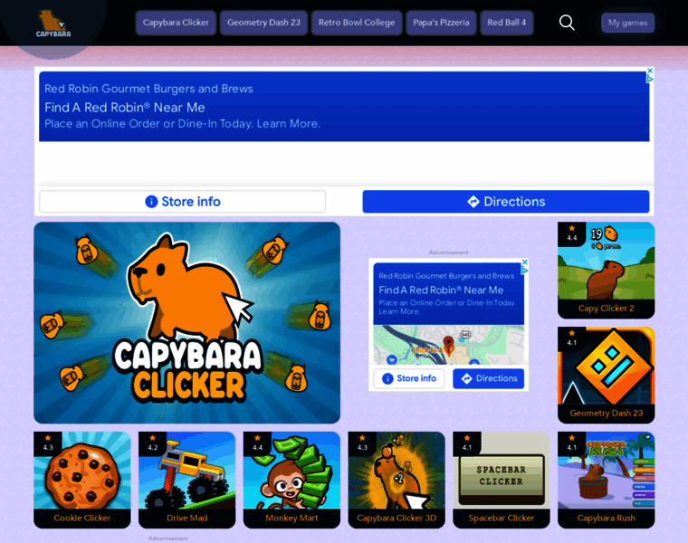 Capybaragame.io thumbnail