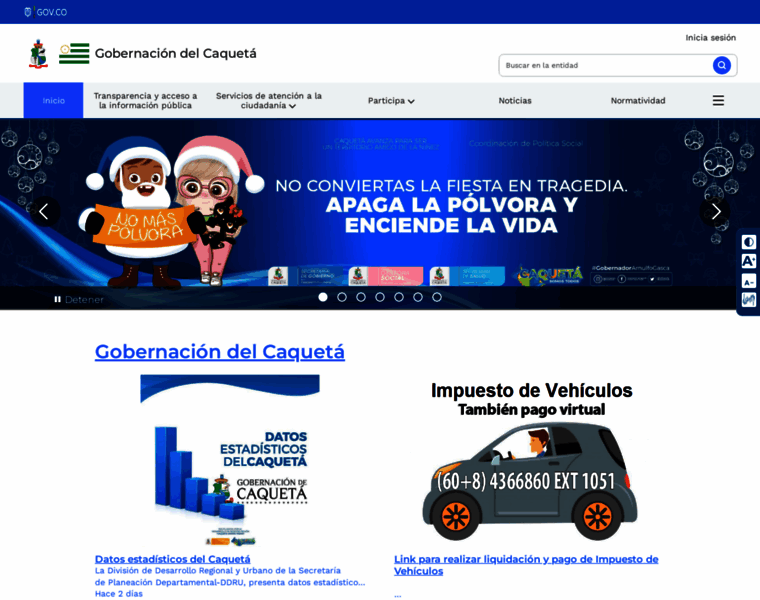 Caqueta.gov.co thumbnail