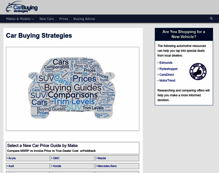 Car-buying-strategies.com thumbnail