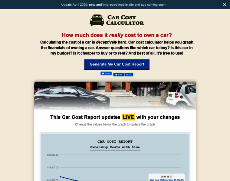 Car-cost-calculator.com thumbnail