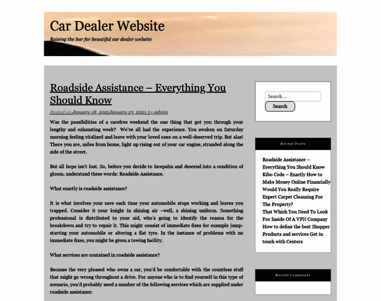 Car-dealer-website.org thumbnail
