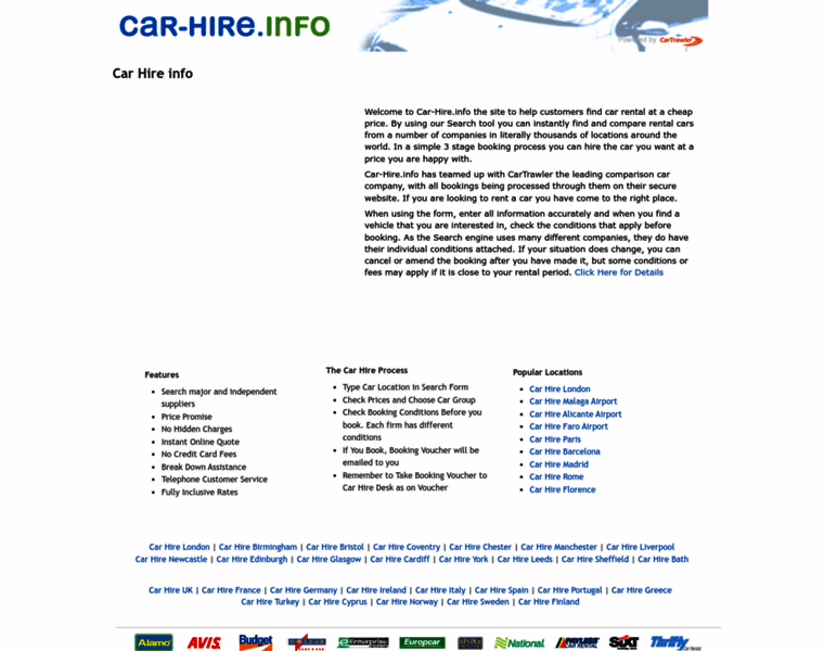 Car-hire.info thumbnail