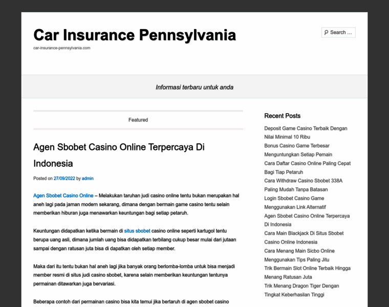 Car-insurance-pennsylvania.com thumbnail