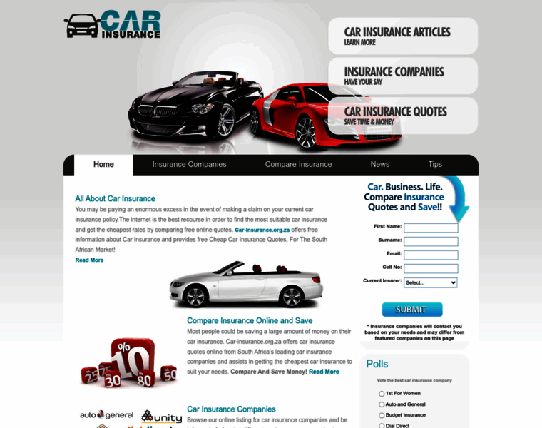 Car-insurance.org.za thumbnail