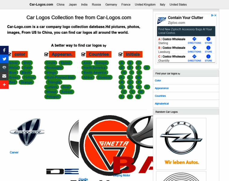 Car-logos.com thumbnail