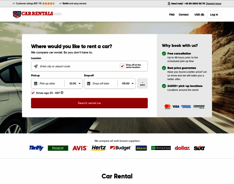 Car-rentals.com thumbnail