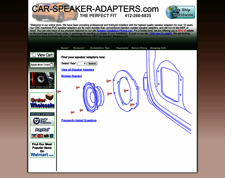 Car-speaker-adapters.com thumbnail