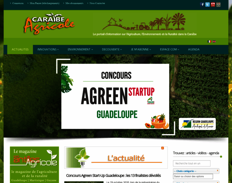 Caraibe-agricole.com thumbnail