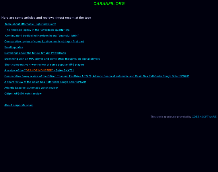 Caranfil.org thumbnail