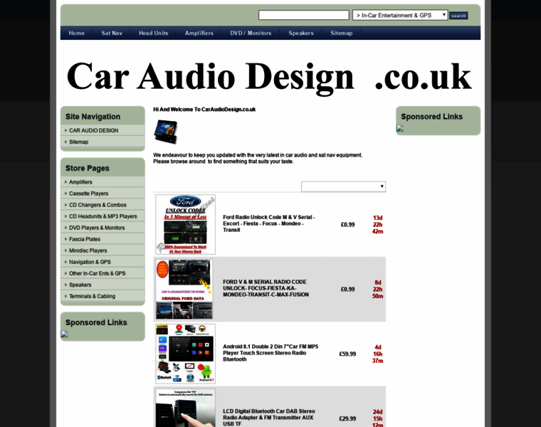 Caraudiodesign.co.uk thumbnail