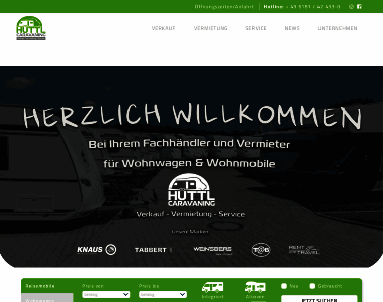Caravan-huettl.de thumbnail