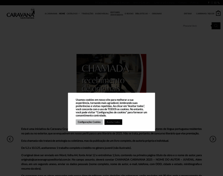 Caravanagrupoeditorial.com.br thumbnail