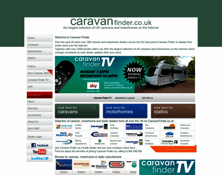 Caravanfinder.co.uk thumbnail