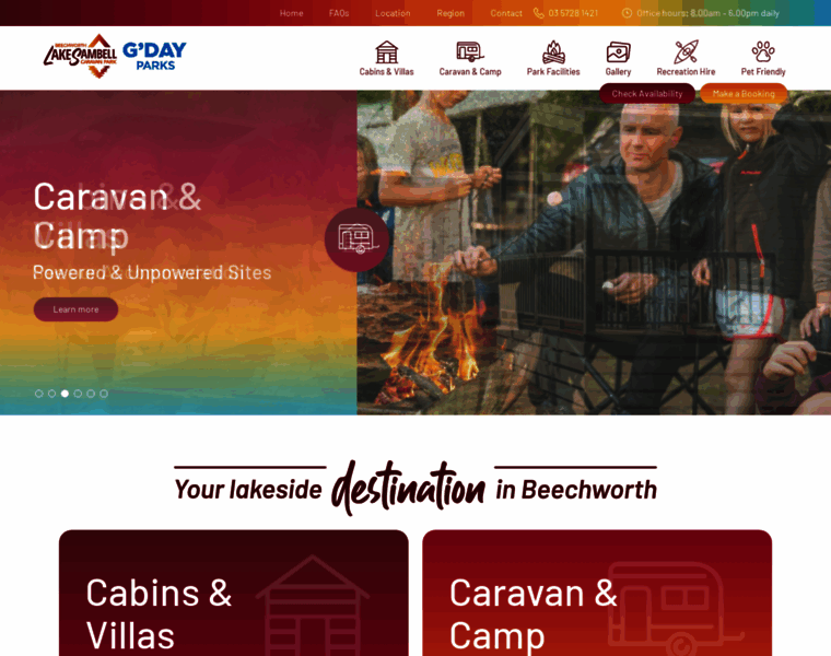 Caravanparkbeechworth.com.au thumbnail