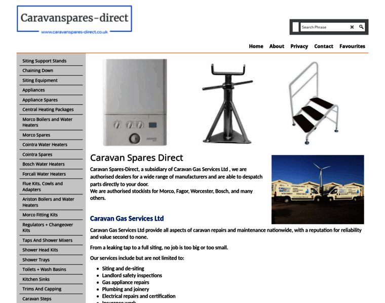 Caravanspares-direct.co.uk thumbnail