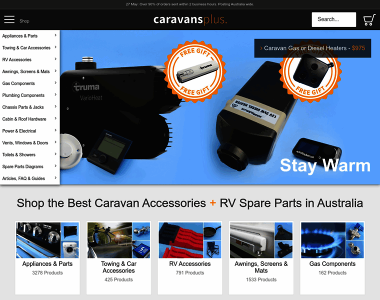 Caravansplus.com.au thumbnail