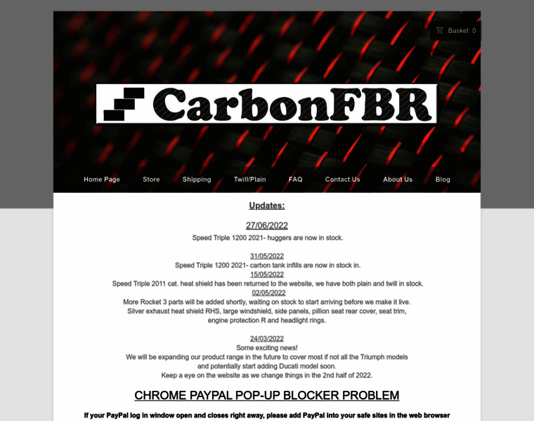 Carbonfbr.com thumbnail