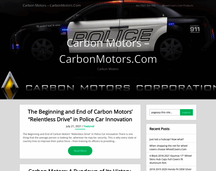Carbonmotors.com thumbnail