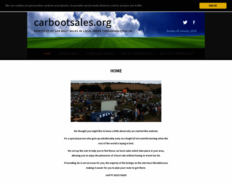 Carbootsales.org thumbnail