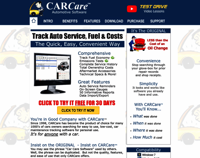 Carcaresoftware.com thumbnail Carcaresoftware.com thumbnail