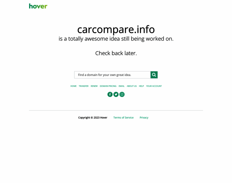 Carcompare.info thumbnail