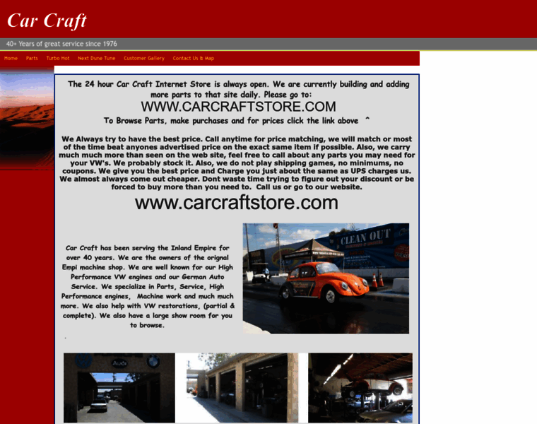Carcraftinc.com thumbnail