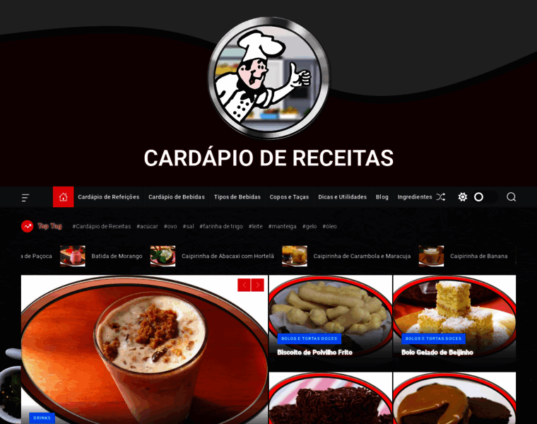 Cardapiodereceitas.com.br thumbnail