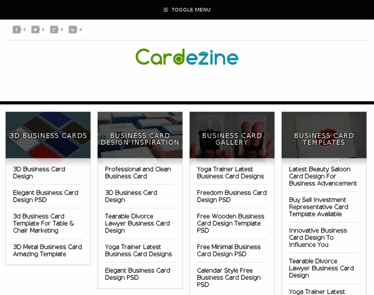 Cardezine.com thumbnail