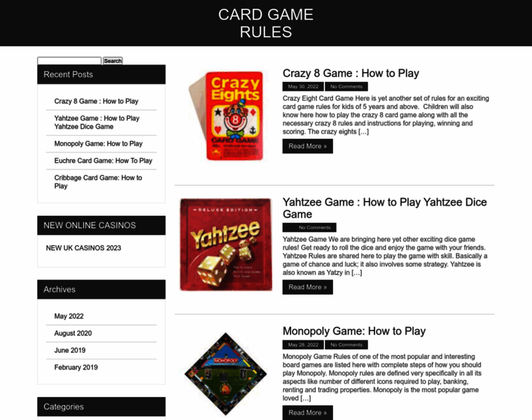 Cardgamerules.net thumbnail