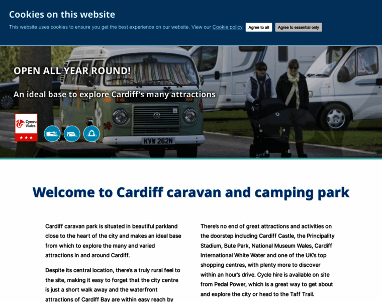 Cardiffcaravanpark.co.uk thumbnail
