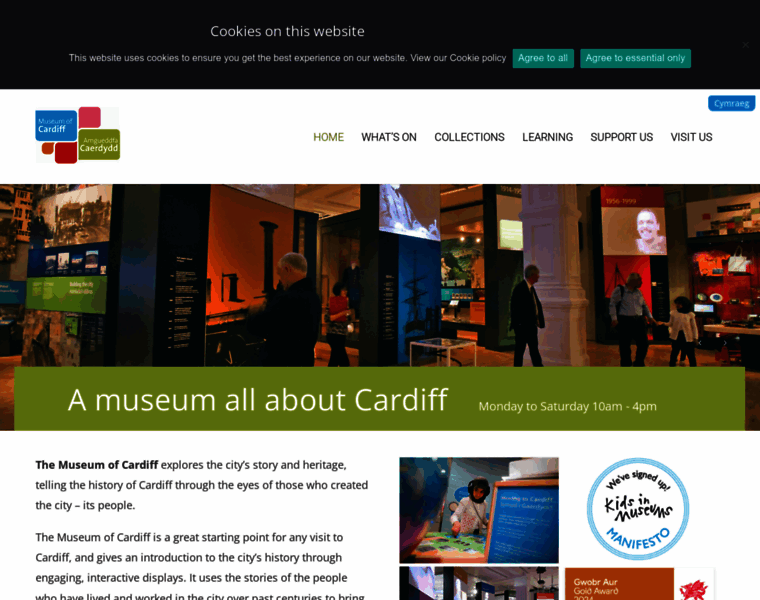 cardiffmuseum.com at WI. Cardiff Story Museum - A Museum all about Cardiff