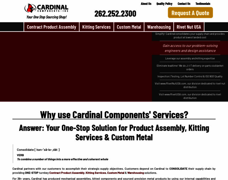 Cardinalcomponents.com thumbnail