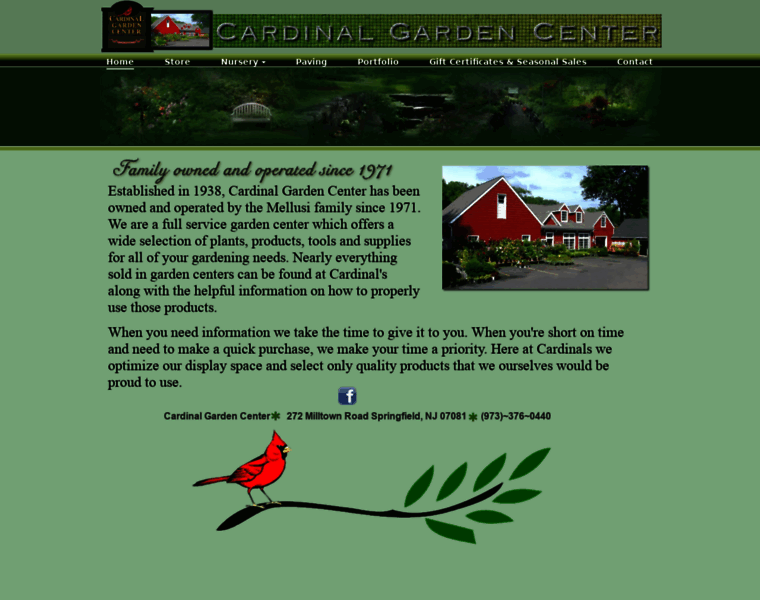 Cardinalgardencenter.net thumbnail