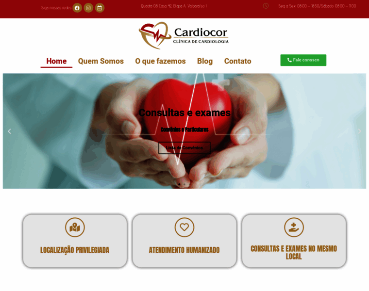 Cardiocorclinica.com.br thumbnail