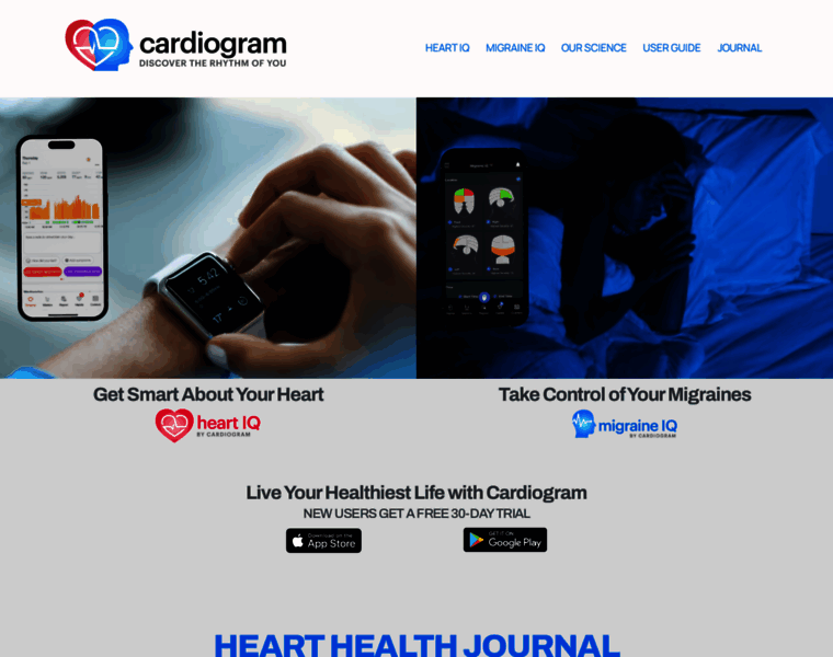Cardiogram.com thumbnail