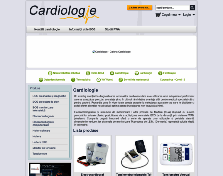 Cardiologie.procardia.ro thumbnail