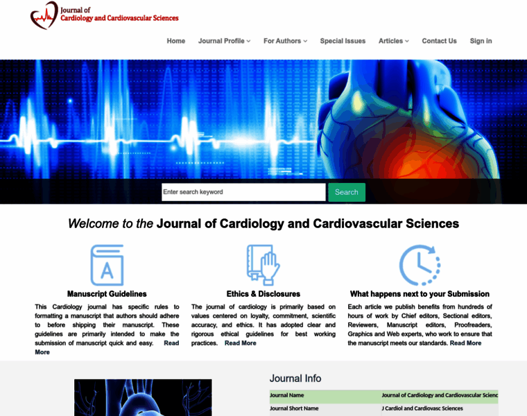 Cardiologyresearchjournal.com thumbnail