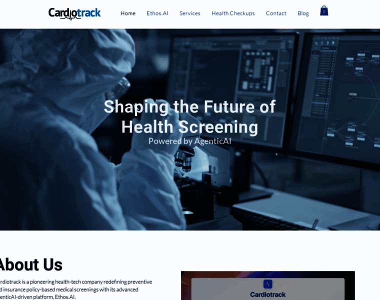 cardiotrack.io at WI. Cardiotrack | Reimagining Health Screening with ...