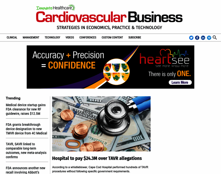 Cardiovascularbusiness.com thumbnail