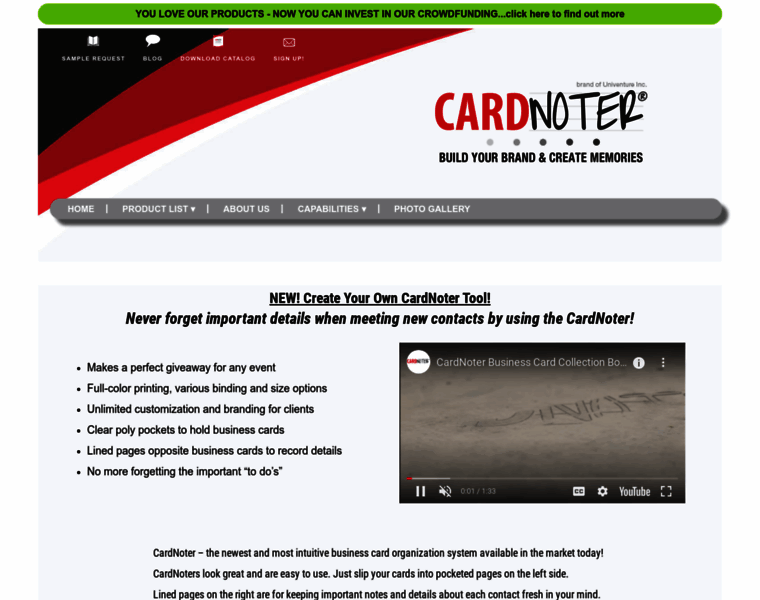 Cardnoter.com thumbnail