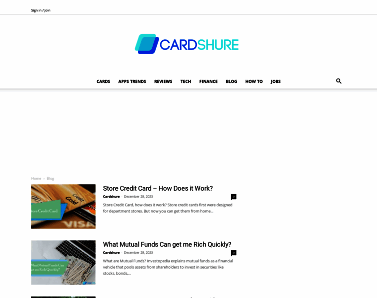 Cardshure.com thumbnail