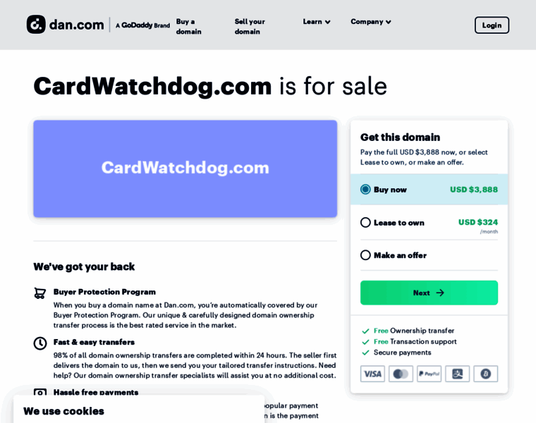 Cardwatchdog.com thumbnail