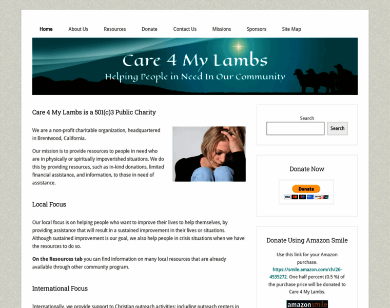 Care4mylambs.org thumbnail